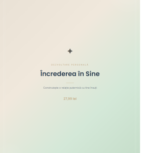 Încrederea în Sine