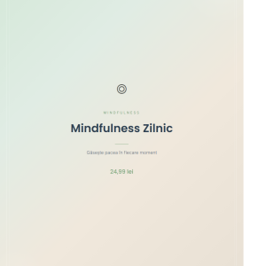 Mindfulness Zilnic