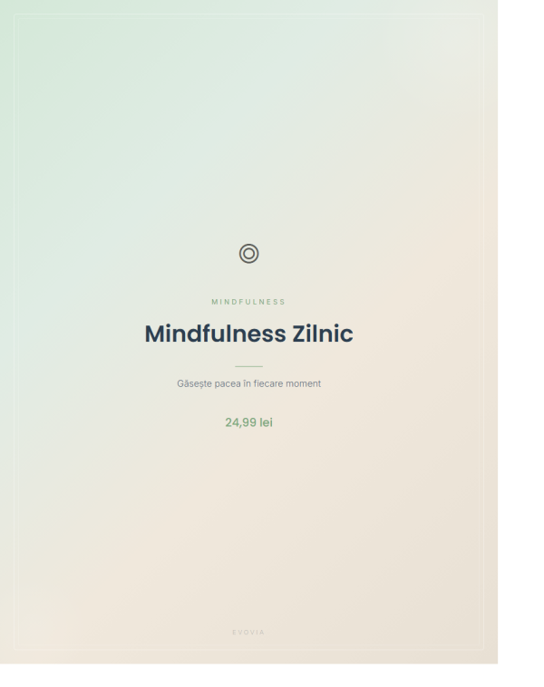 Mindfulness Zilnic