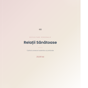 Relații Sănătoase